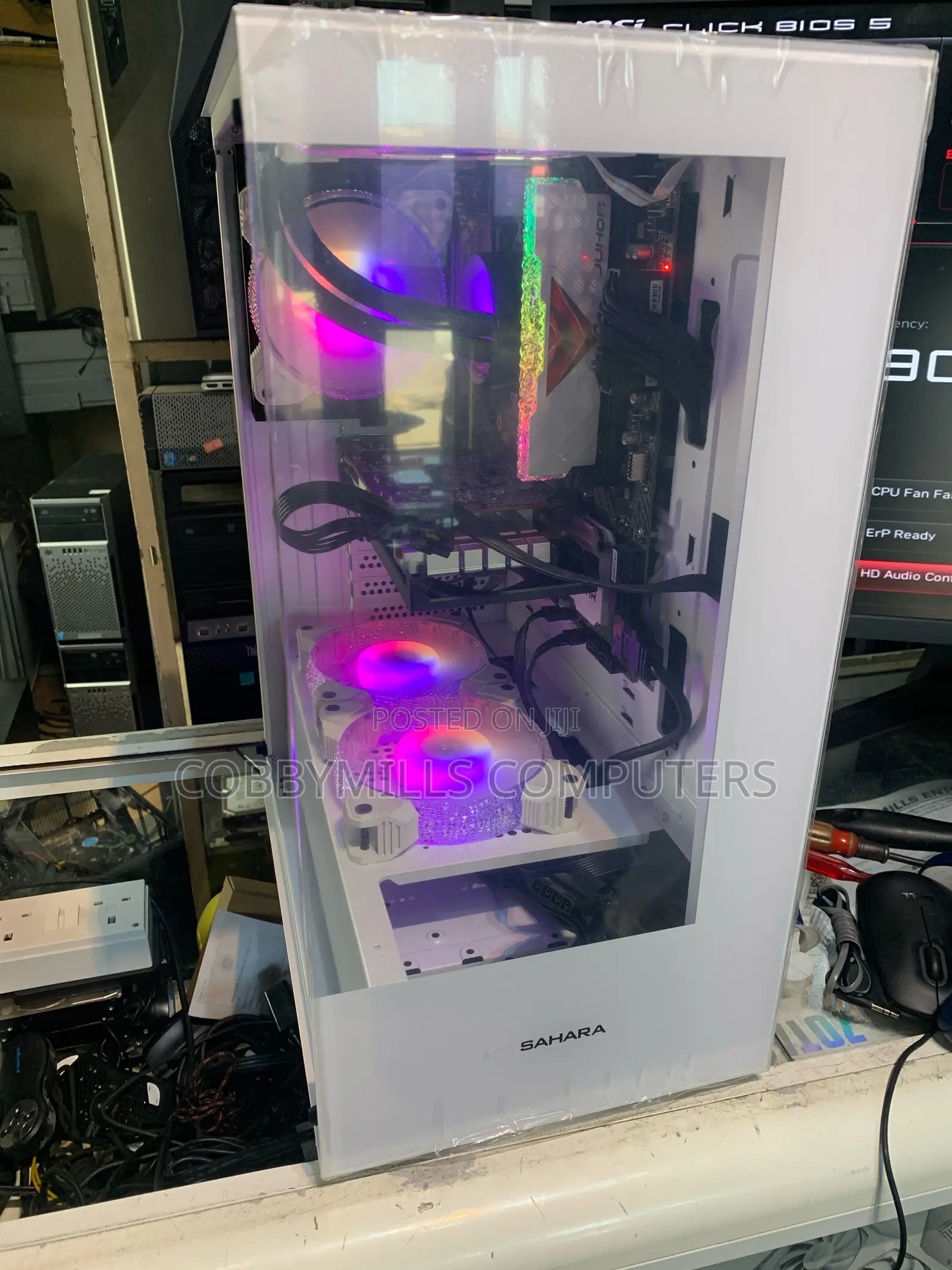 New Desktop Computer MSI Model 16GB AMD Ryzen 7 HDD+SSD 1T