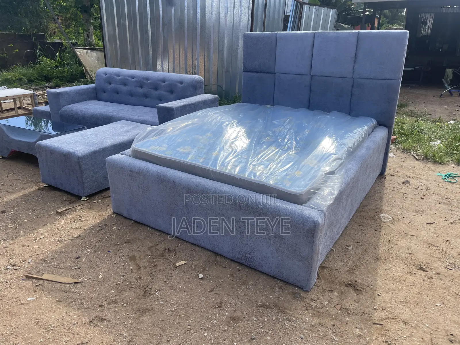 Sofa and Doable Bed Available With Mattress