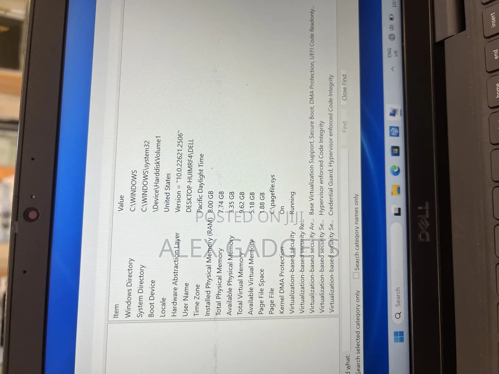 Laptop Dell Latitude 5400 8GB Intel Core I5 SSD 256GB