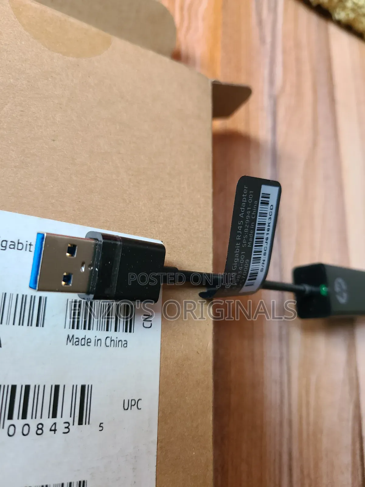 Original Hp Usb 3.0 To Gigabit Lan Rj45 Adapter Cable Internet