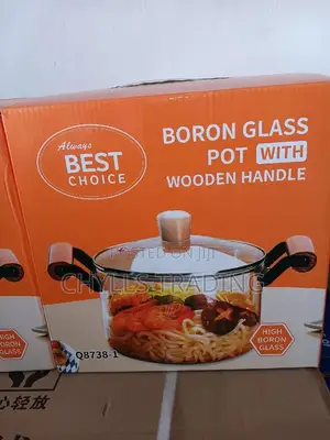 4L Borosilica Glass Cooking Pot