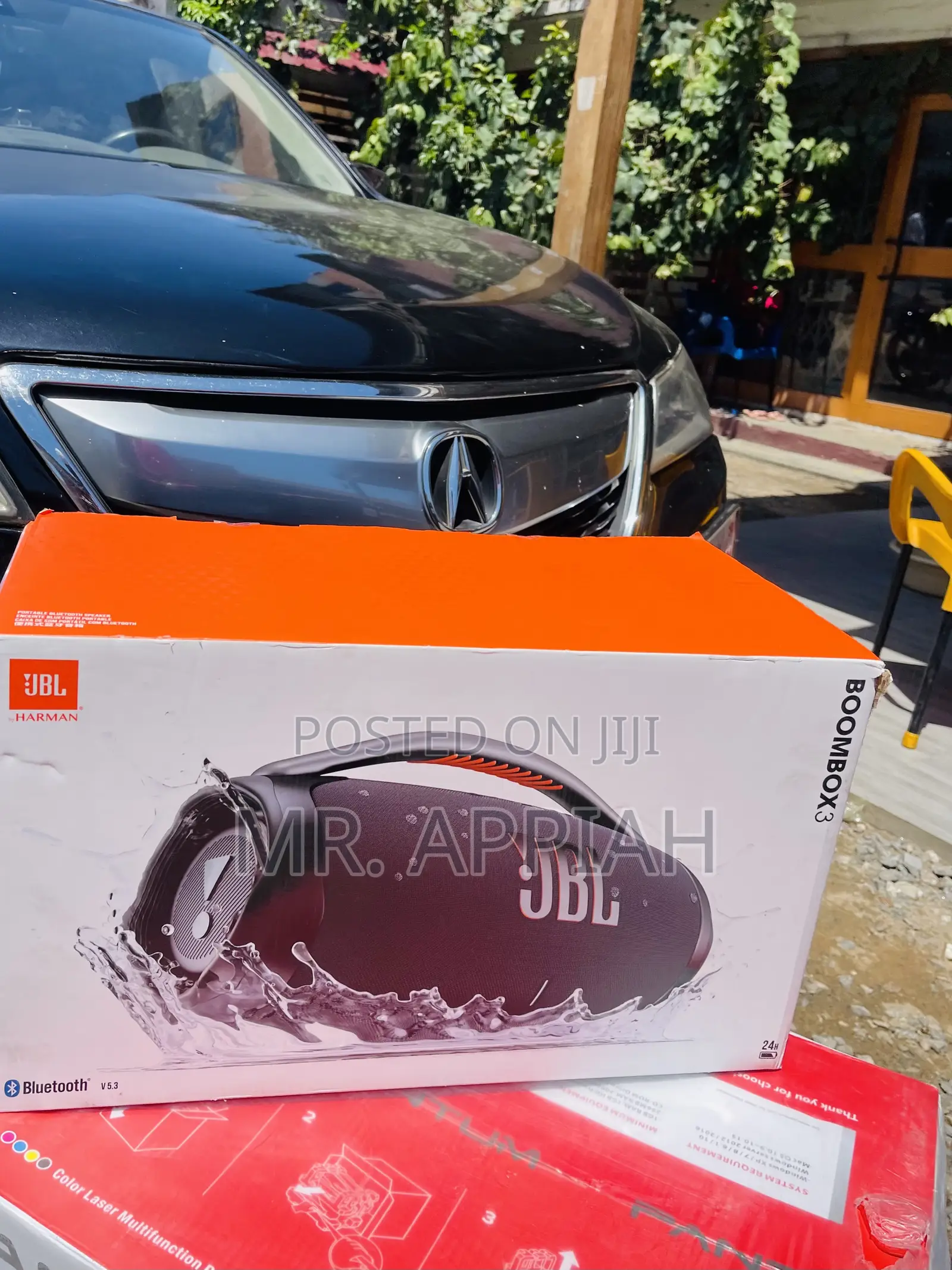 Unique in Box JBL Boombox 3 Waterproof Bluetooth Speaker.