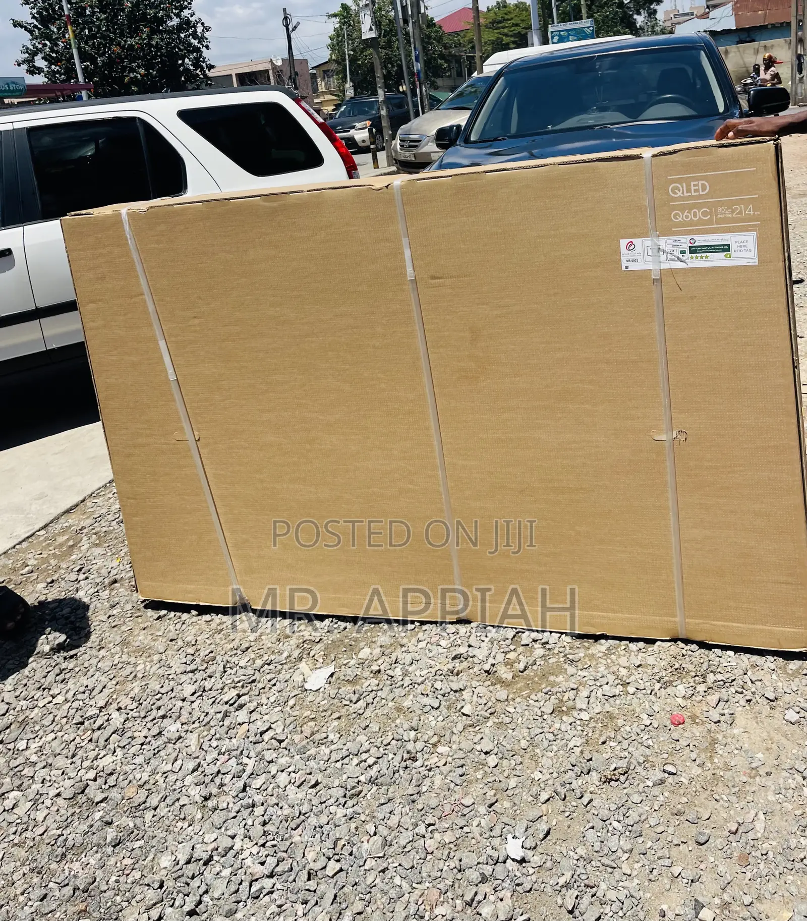 Original and Durable Samsung 85Q60B 85” Qled Smart Tv.