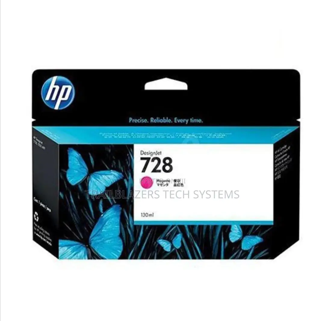 Hp 728 130ml Designjet Ink (All Colours)