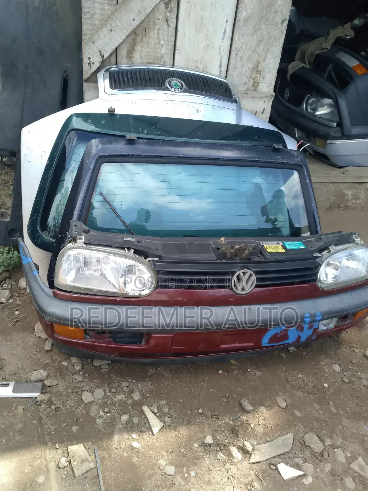 Golf 3 Front Cut