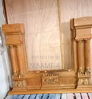 Fire Place Made With Oak Wood