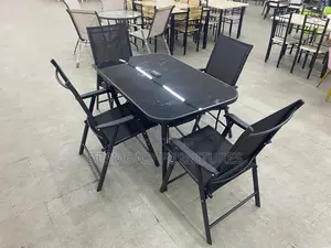 Outdoor Table With 4 Chairs