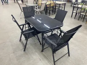 Outdoor Table With 4 Chairs