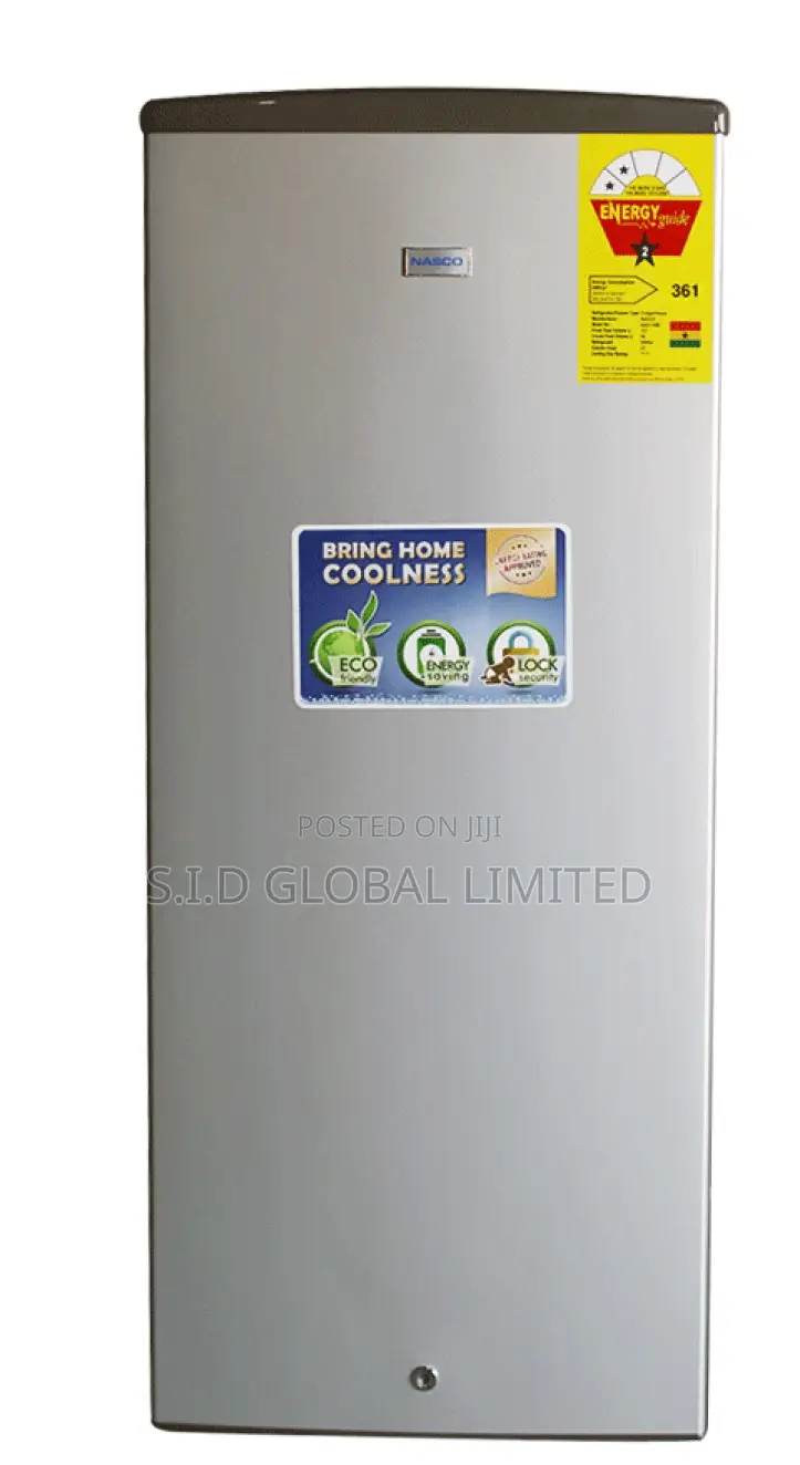 Store Better,Eat Better With Nasco-175ltr-Single-Door-Fridge