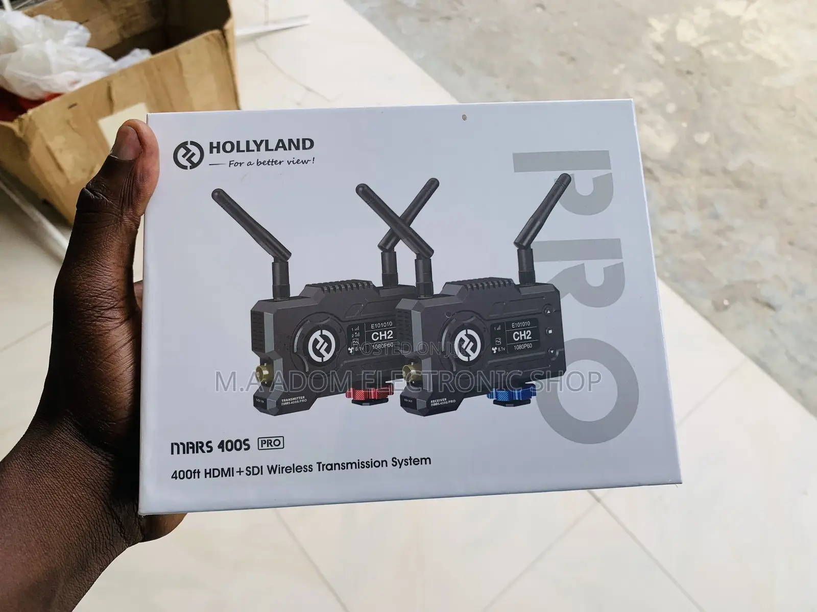 Hollyland Mars Pro 400ft 5G With Sdi Hdmi Video Transmissi