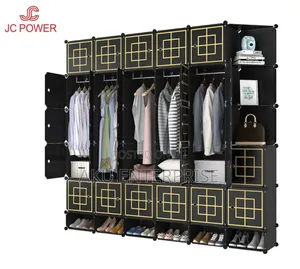 30 Cubes Plastic Wardrobe