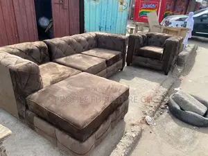 L-Shape Sofa With Single Sofa, for Sale