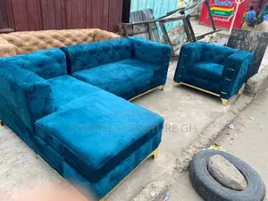 Morden L-Shape and Single Sofa for Pickup or Delivery.