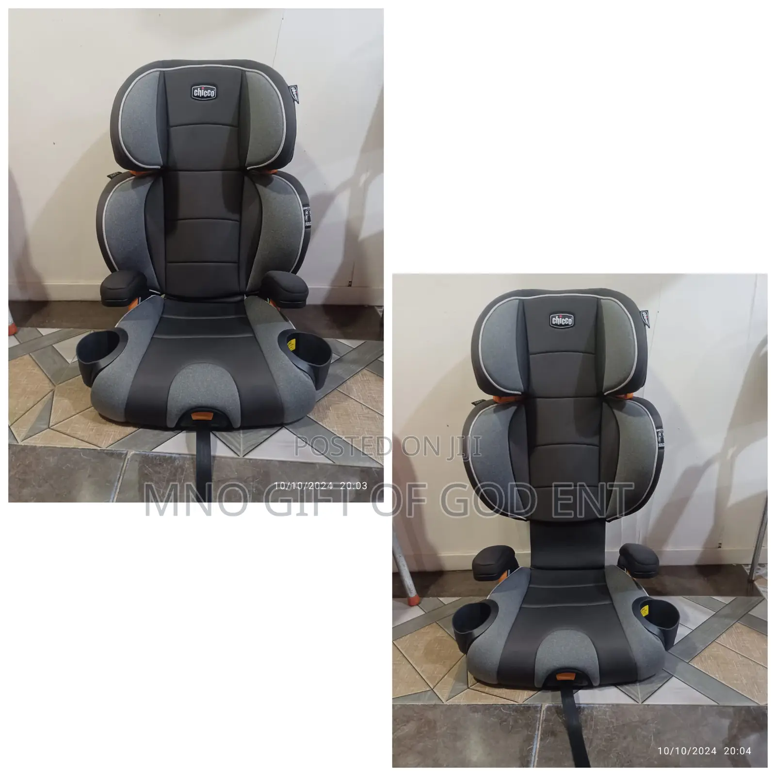 Chicco Kidfit Cleartex Plus 2-in-1 Booster Car Seat