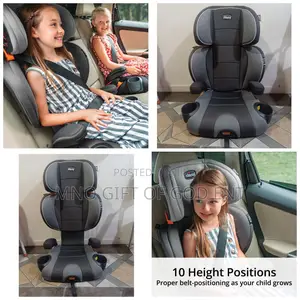 Chicco Kidfit Cleartex Plus 2-in-1 Booster Car Seat