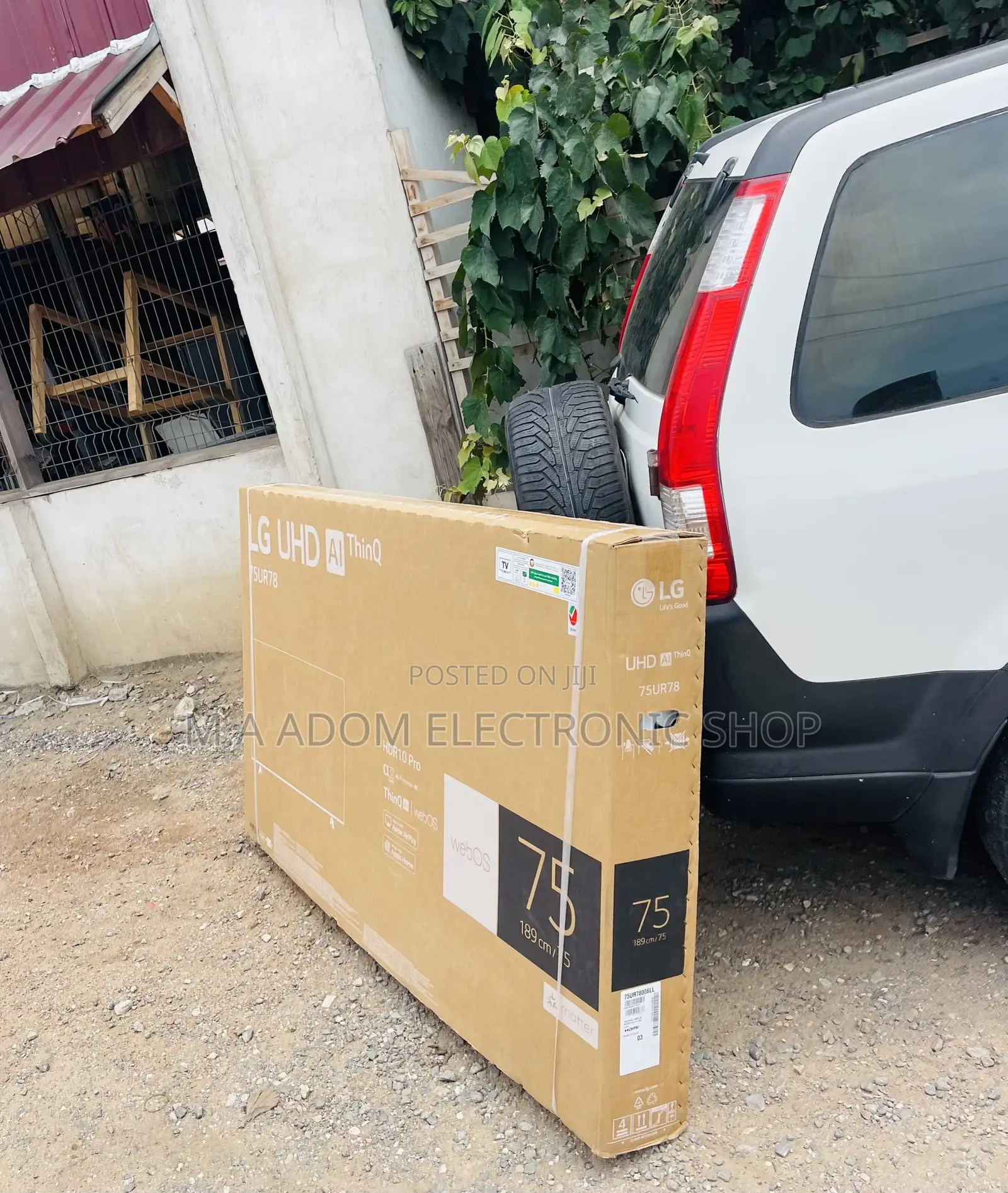 Sealed in Box LG 75 Inch Uhd Smart Television(75ur8000).