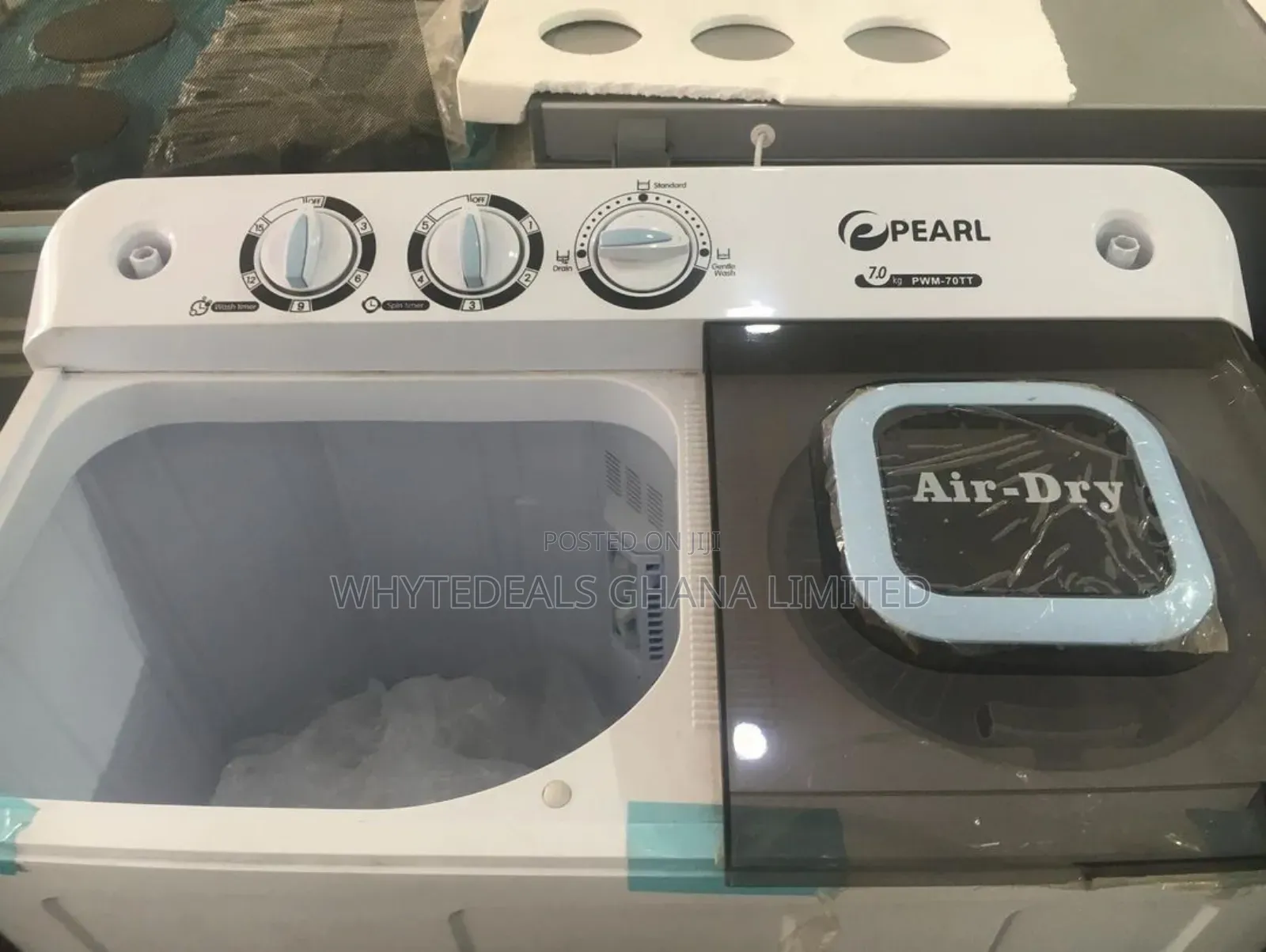 Pearl 7kg Twin Tub Semi Automatic Washing Machine TOP LOAD