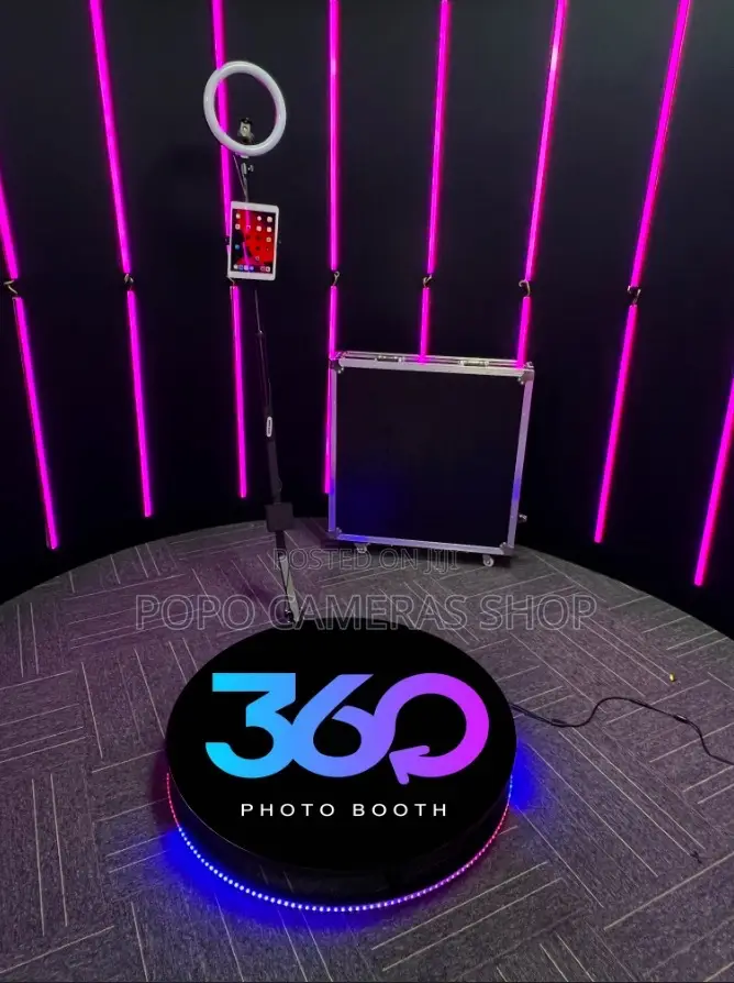360 Photobooth With All Accessories