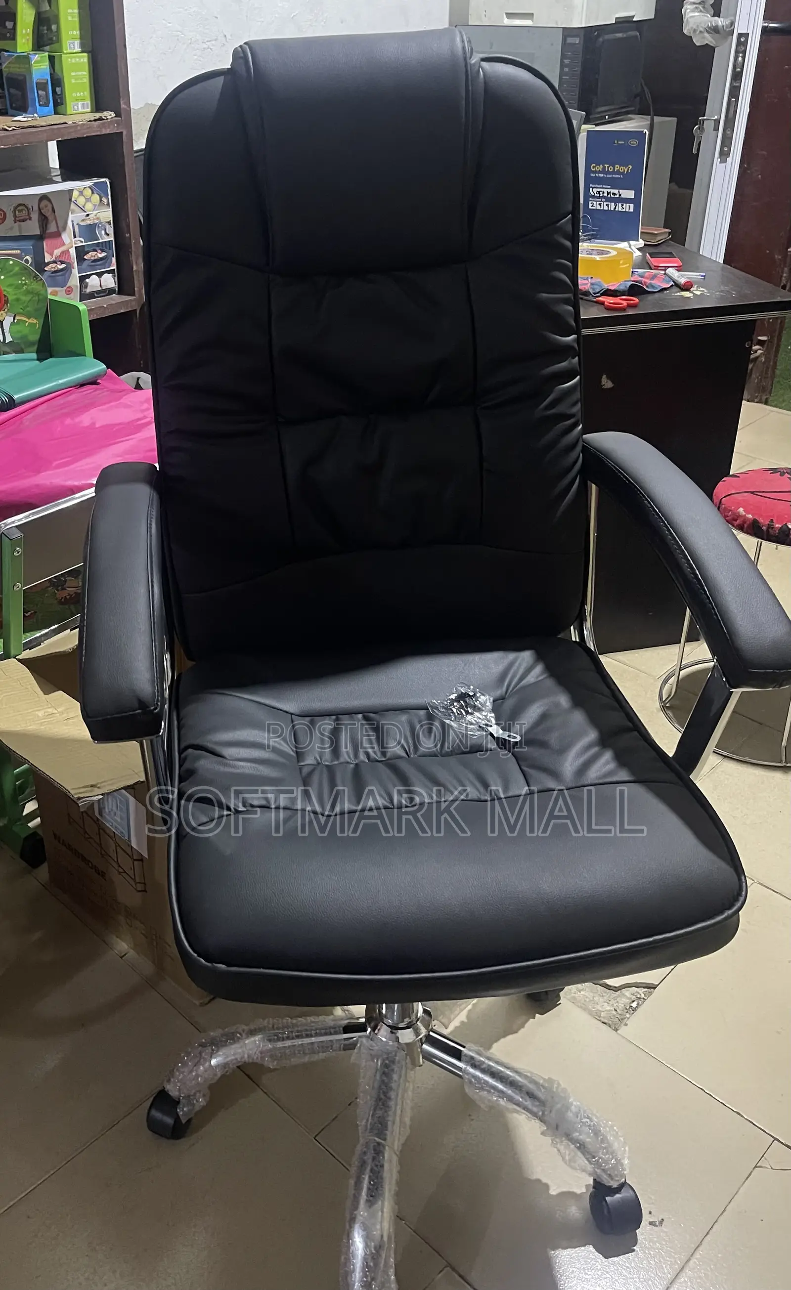 Executive Leather Office Chair