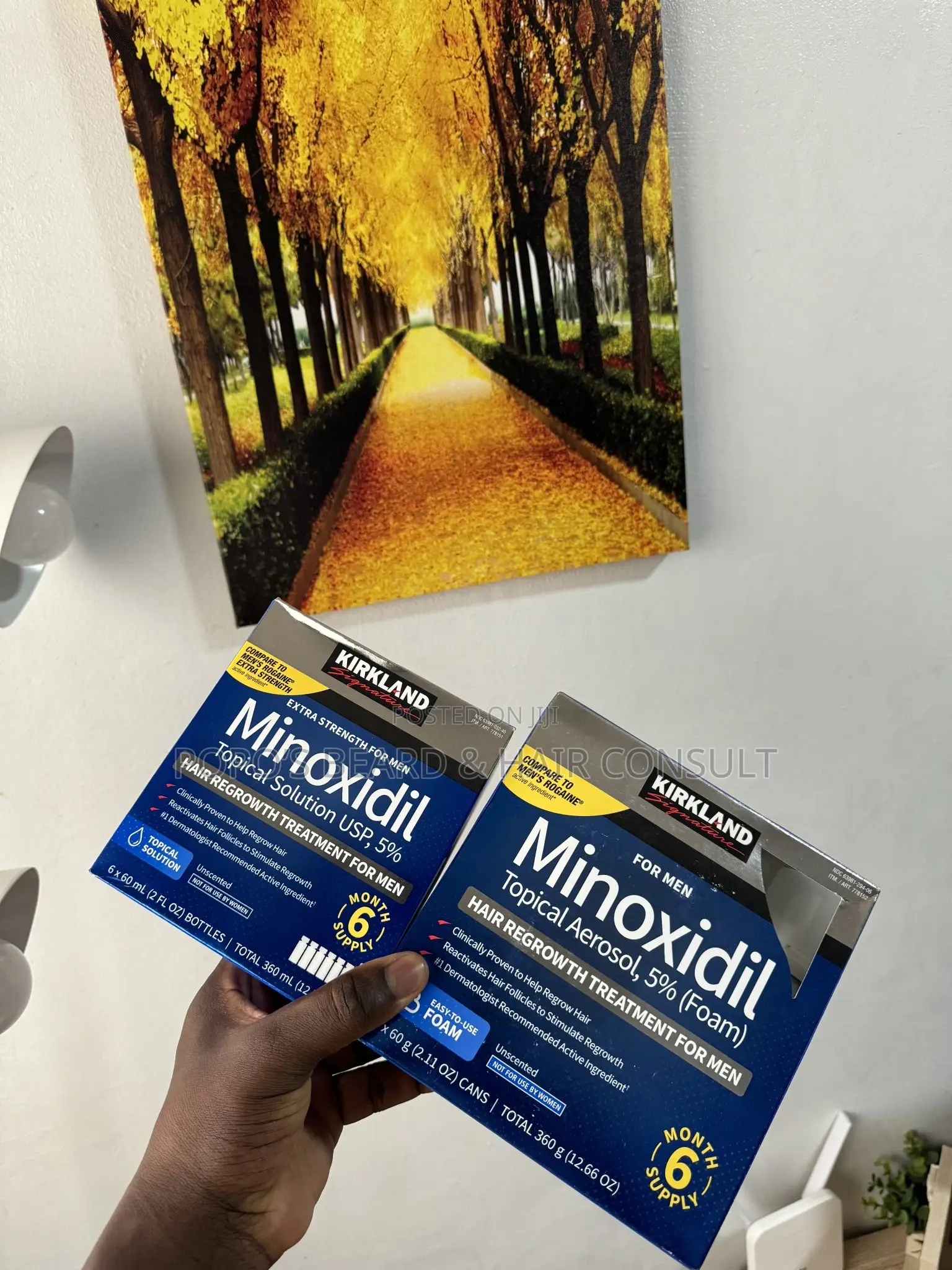 Kirkland Minoxidil ( Authentic USA Made) in Accra Metropolitan Hair