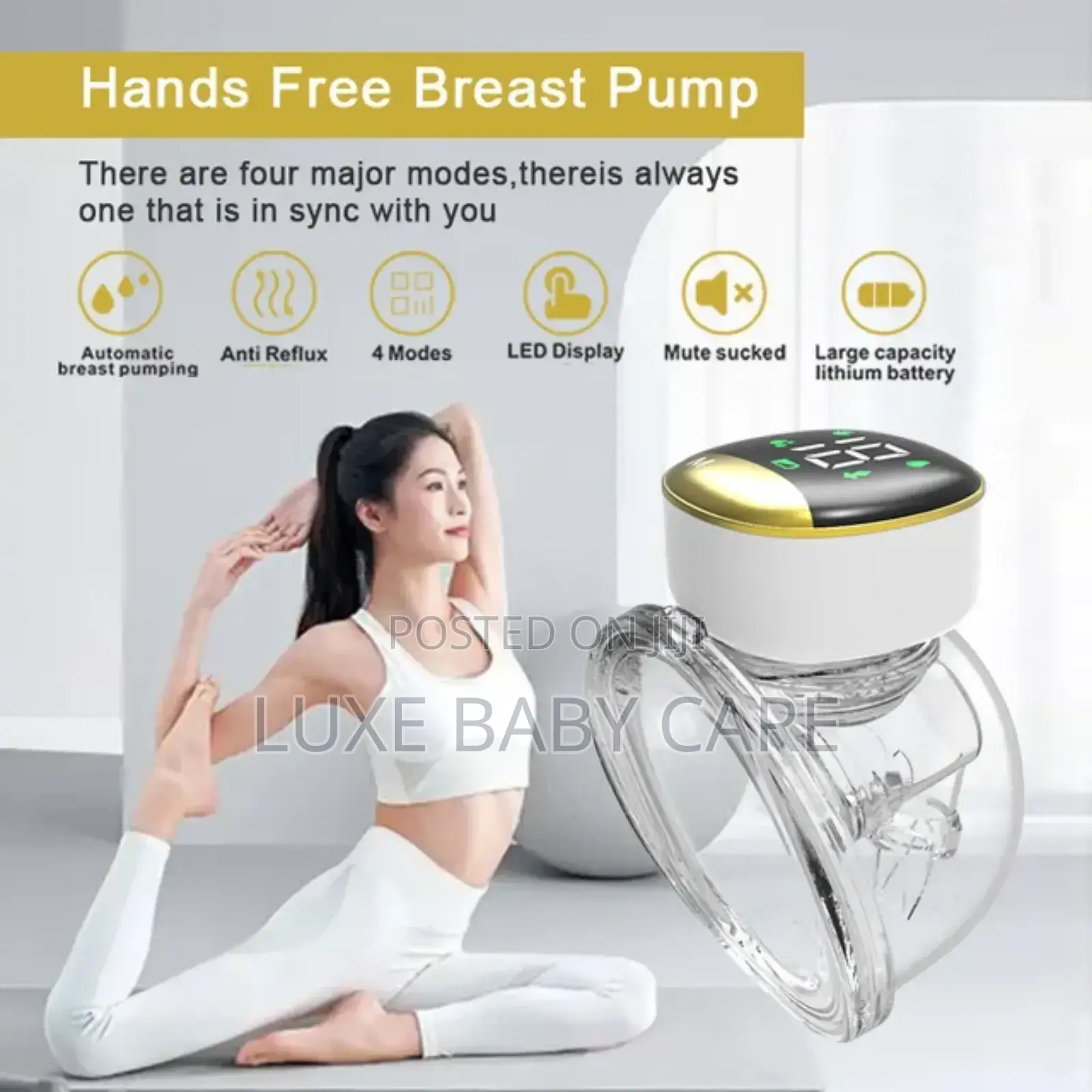 Wearable Electric Breast Pump My-373 2pc