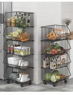 3 And 4 Tier Kitchen Storage Rack / Vegetable Storage