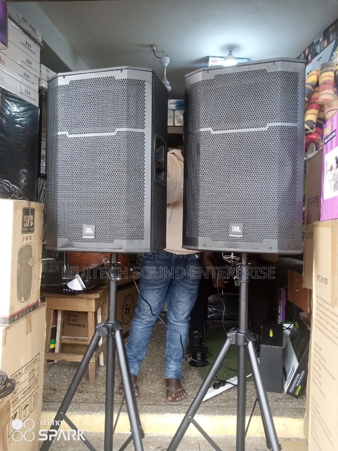 Active Stage Monitor Speaker 15' Inches
