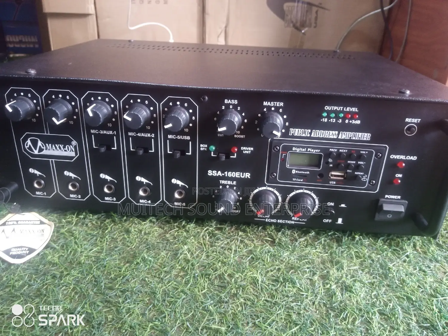 Public Address Amplifier (Ssa-160eur)