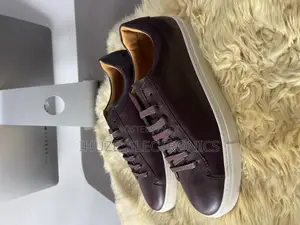 REISS Leather Trainer (Size 43)