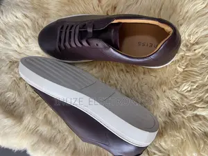 REISS Leather Trainer (Size 43)