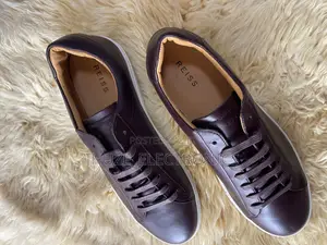 REISS Leather Trainer (Size 43)