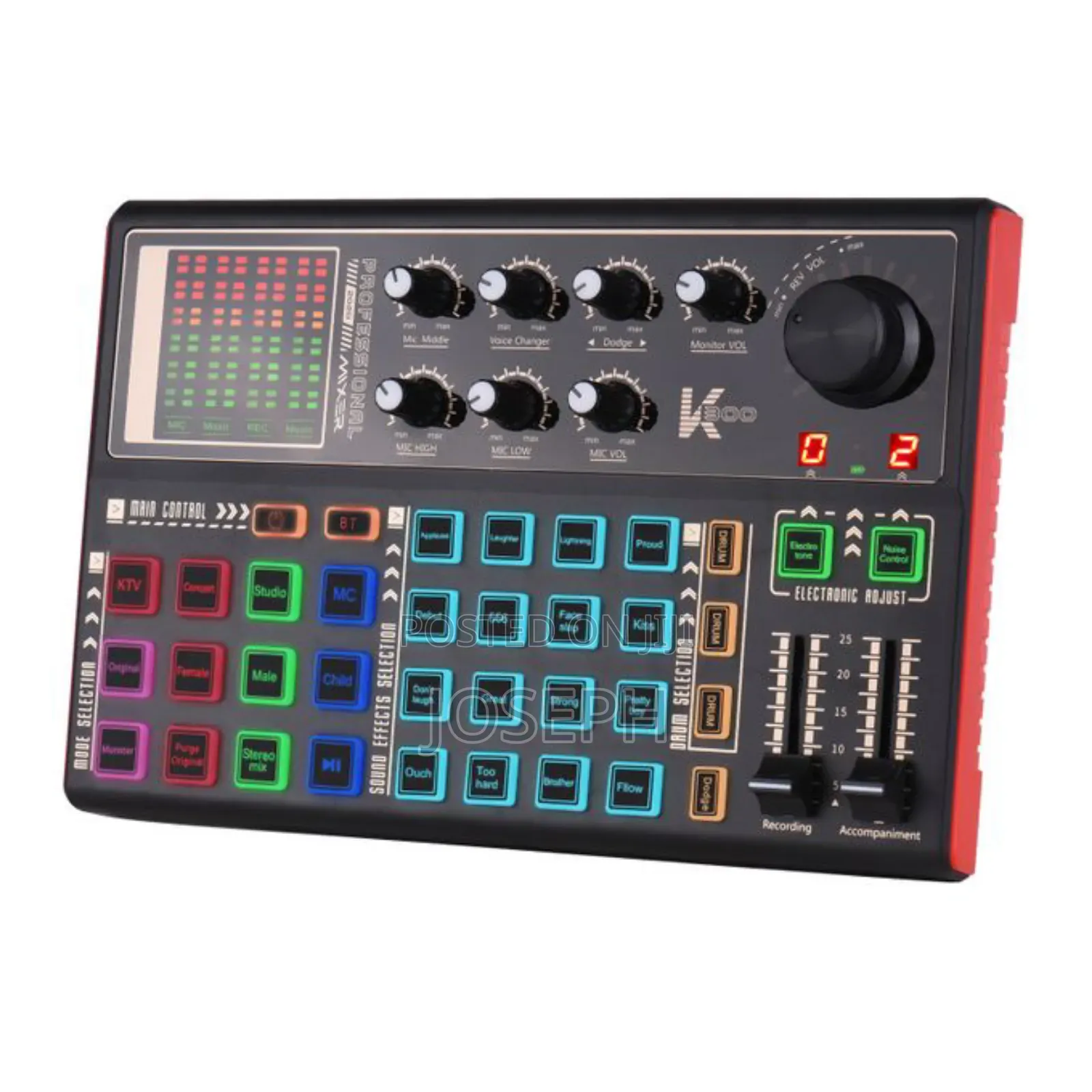 Live Sound Card Mixer