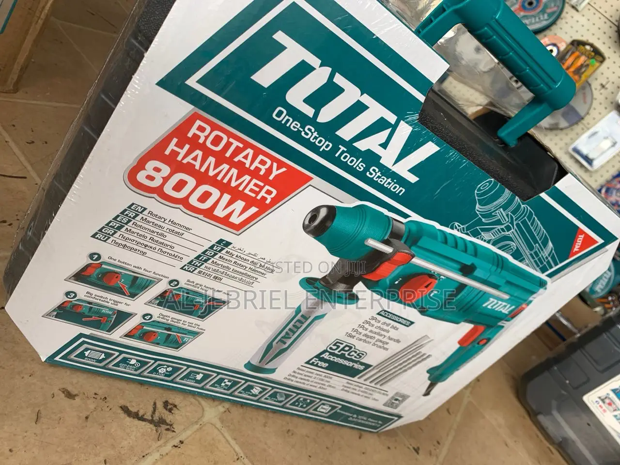Total Rotary Hammer Drill 800 Watts