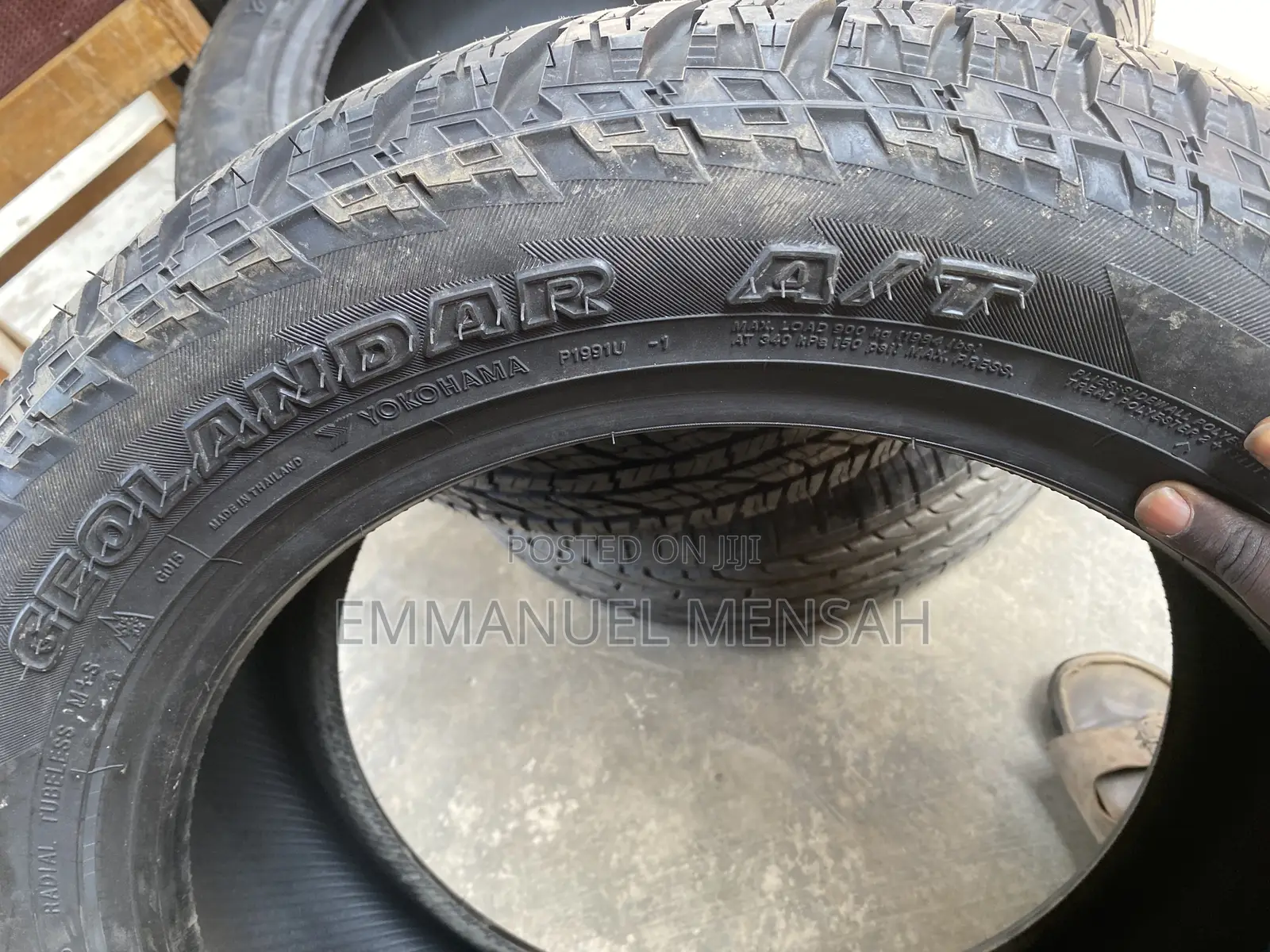 235/55r18 Yokohama Geolandar a/T G015 - All-Terrain Tire