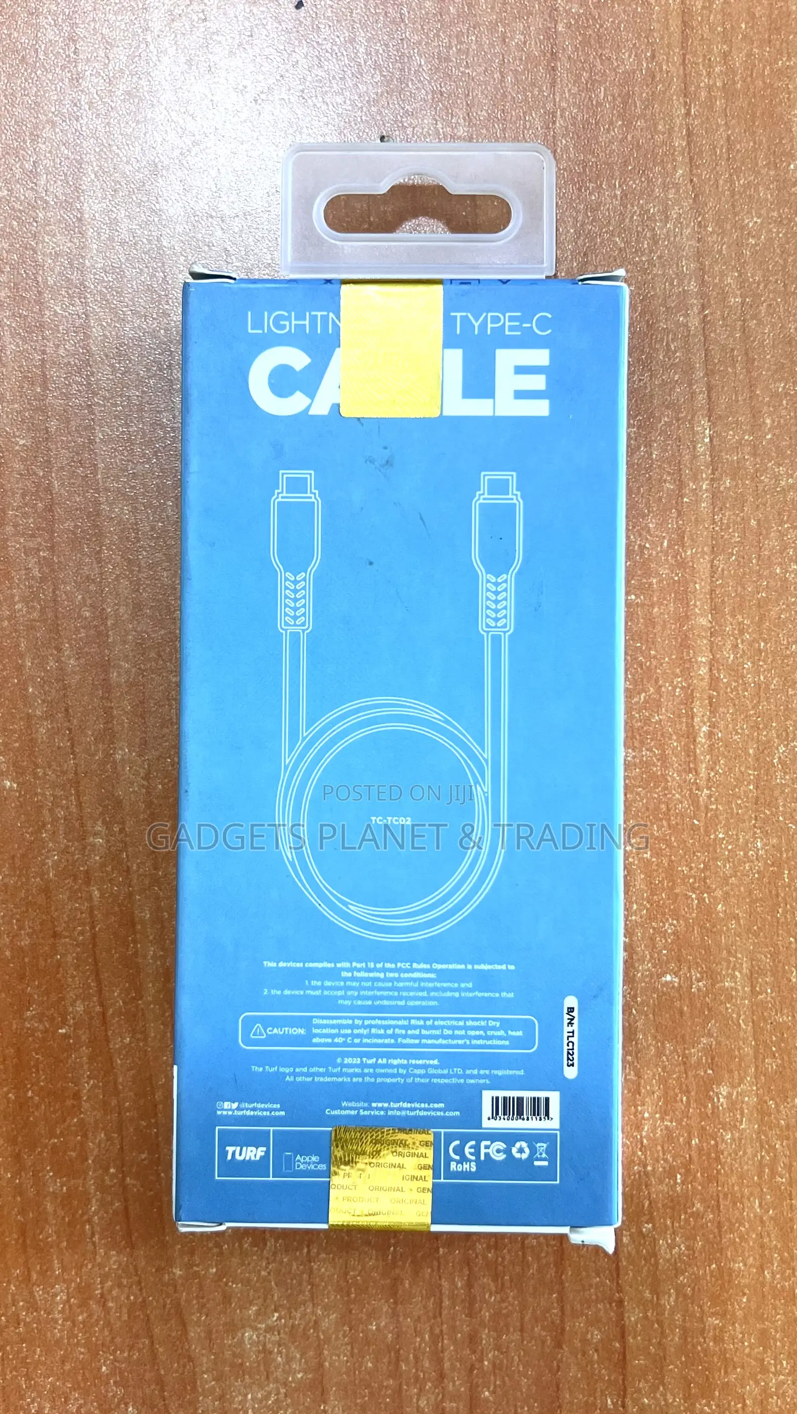 Turf Lightning to Type-C Cable Up to 27W Charging | TC-TC02