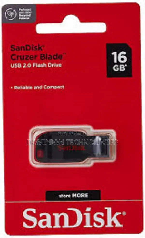 Sandisk 16gb Cruzer Blade Usb 2.0 Flash Drive - ‎Sdcz50-016g