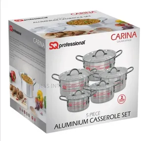 SQ Professional 5-PCS Aluminium Cookware