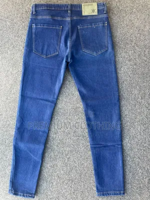 Plain Jeans Trousers for Men Available