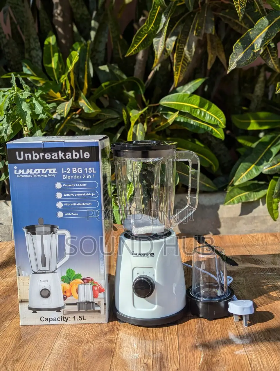 Unbreakable Innova Blender - 300watts