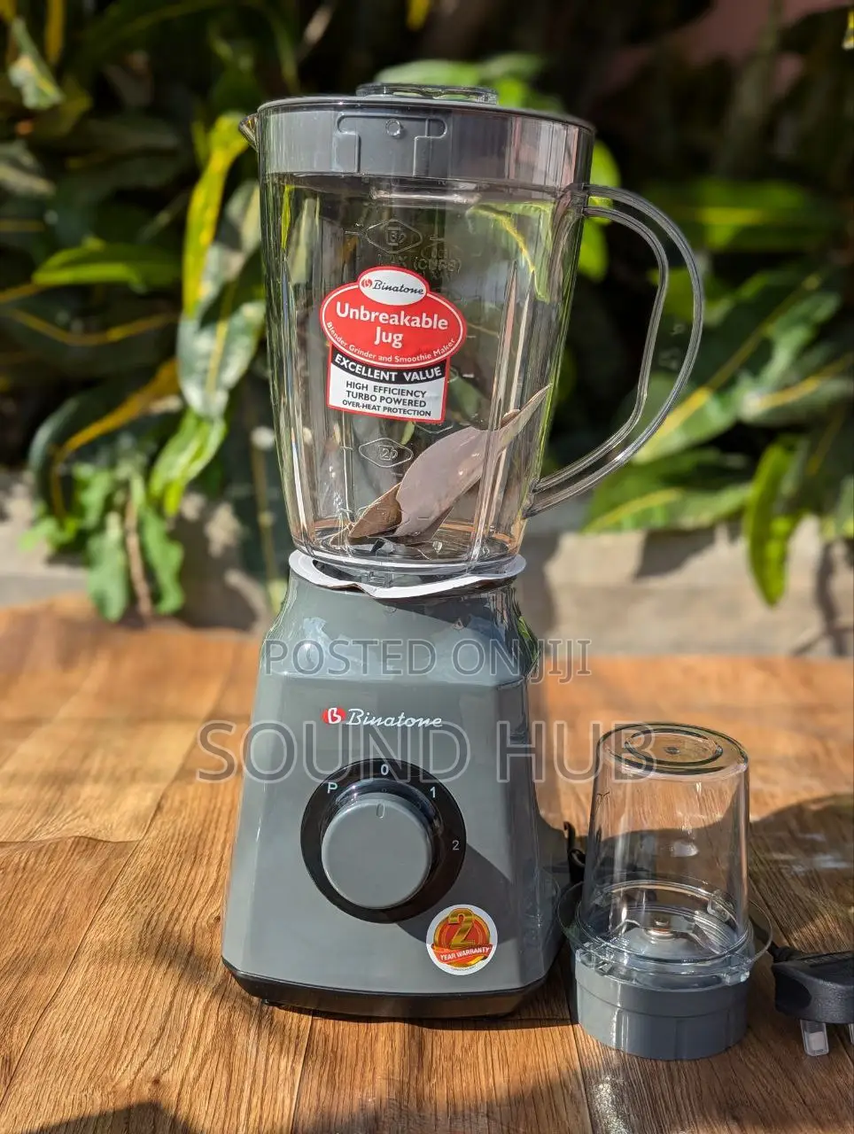 Unbreakable Binatone Fast Speed Electric Blender Grinder