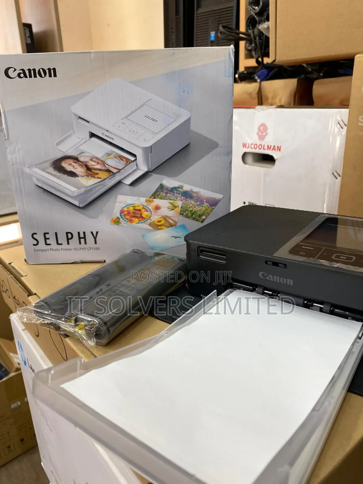 Canon Selphy Cp1500 Photo Printer