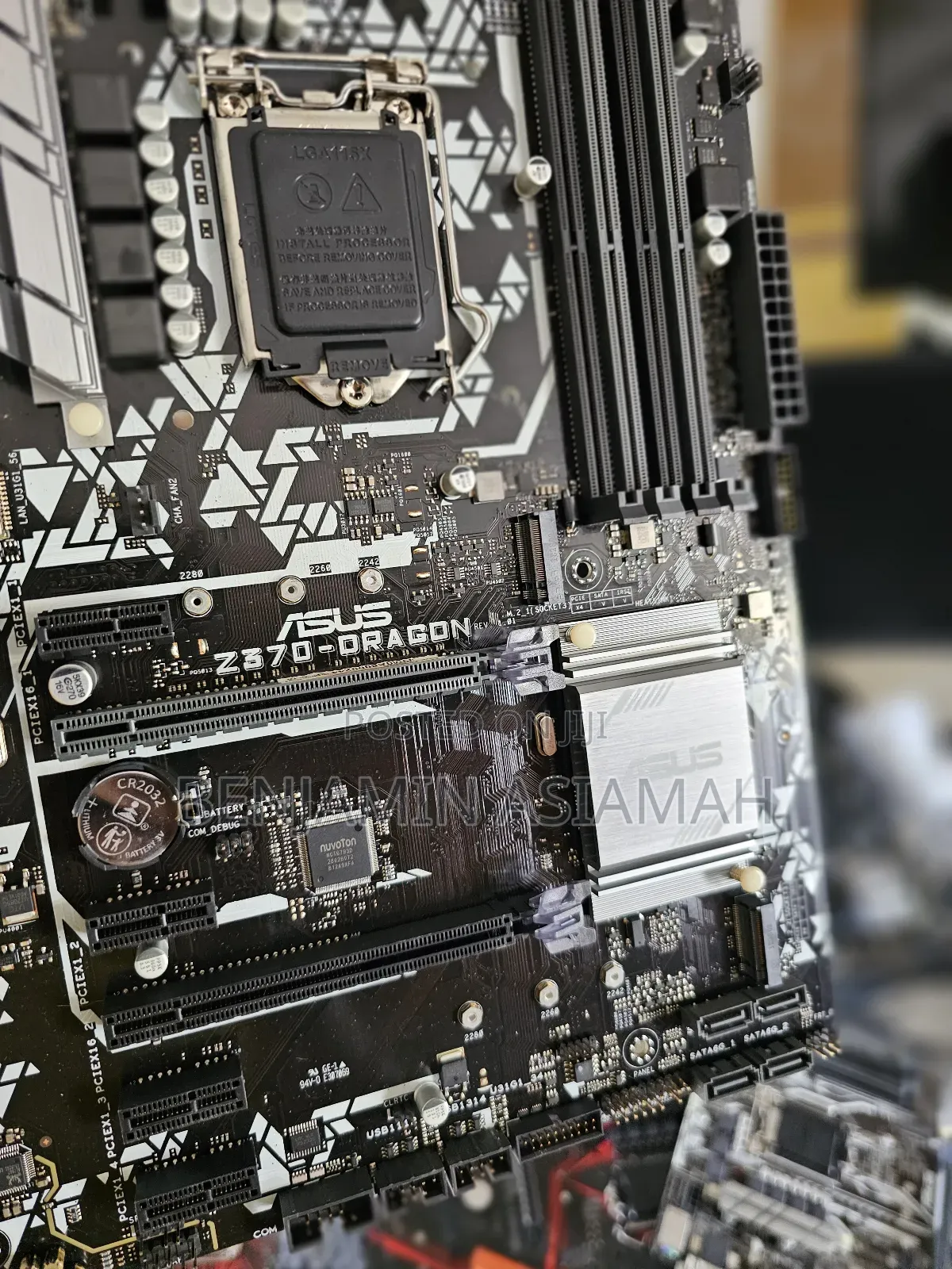 Asus 8th Gen Board + I5 Intel + 8GB DDR4