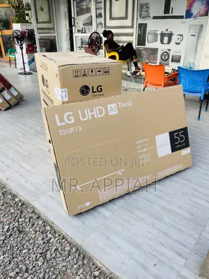 Latest and Classic Lg 55” 55ur75 Uhd Smart Electric Tv.