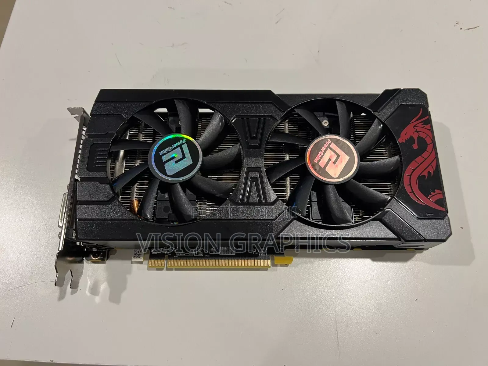 Power Color Red Dragon Amd Rx 580 8gb in Kumasi Metropolitan Computer