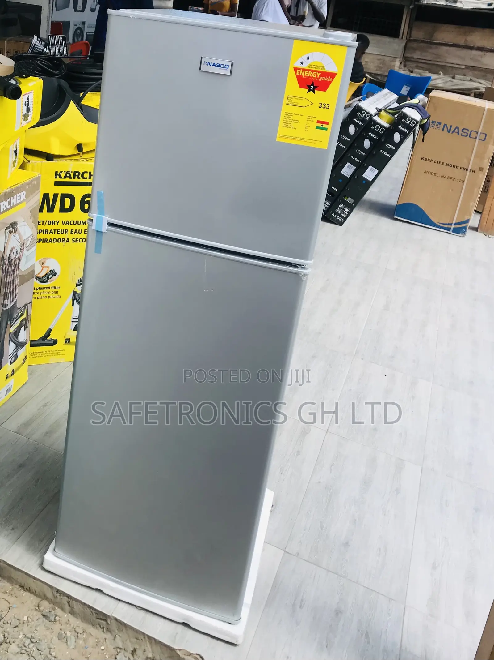 Switchable Nasco Topfreezer Doubledoor Nasf2-13fl