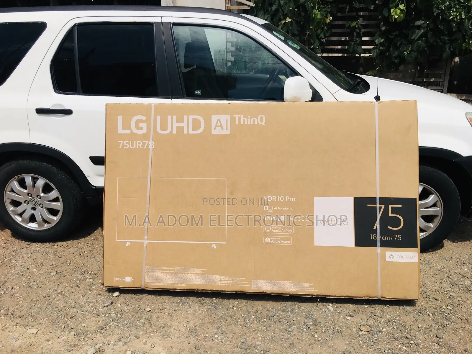 Lg 75” Uhd 2023 Model Thinq Ai With Magic Remote