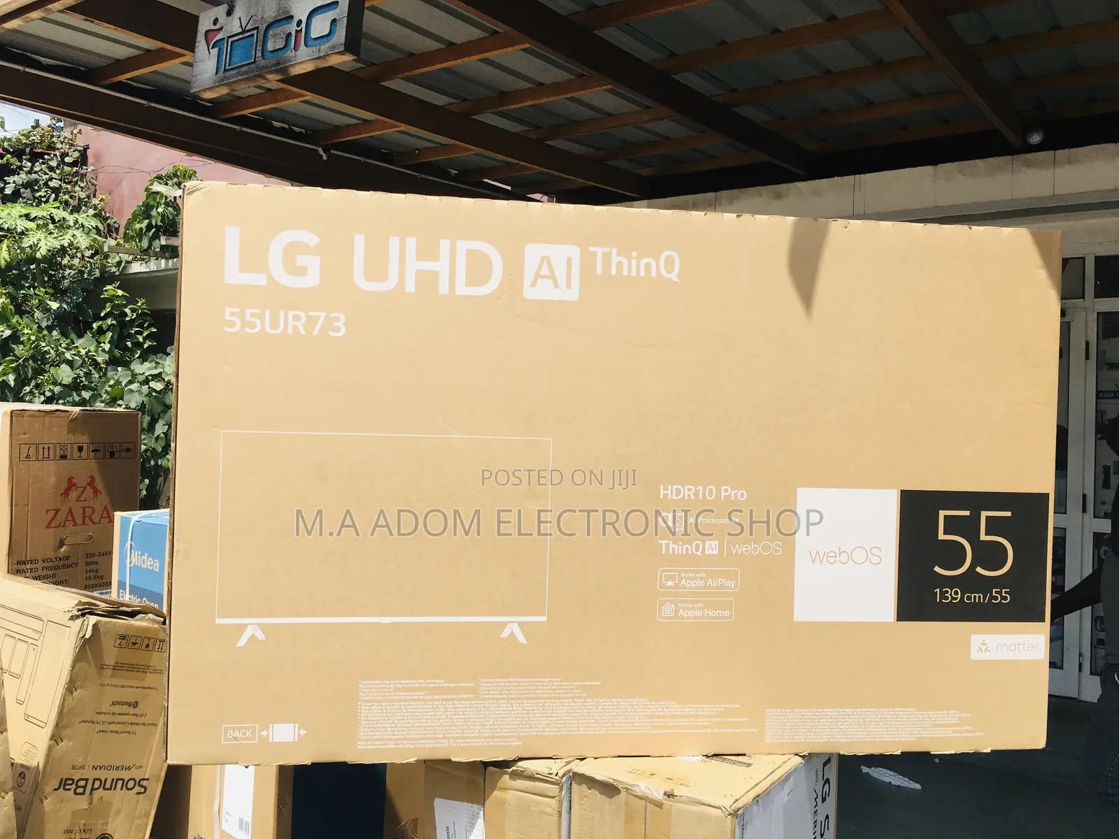 Lg 55” Uhd Bluetooth Wi-Fi Led Tv
