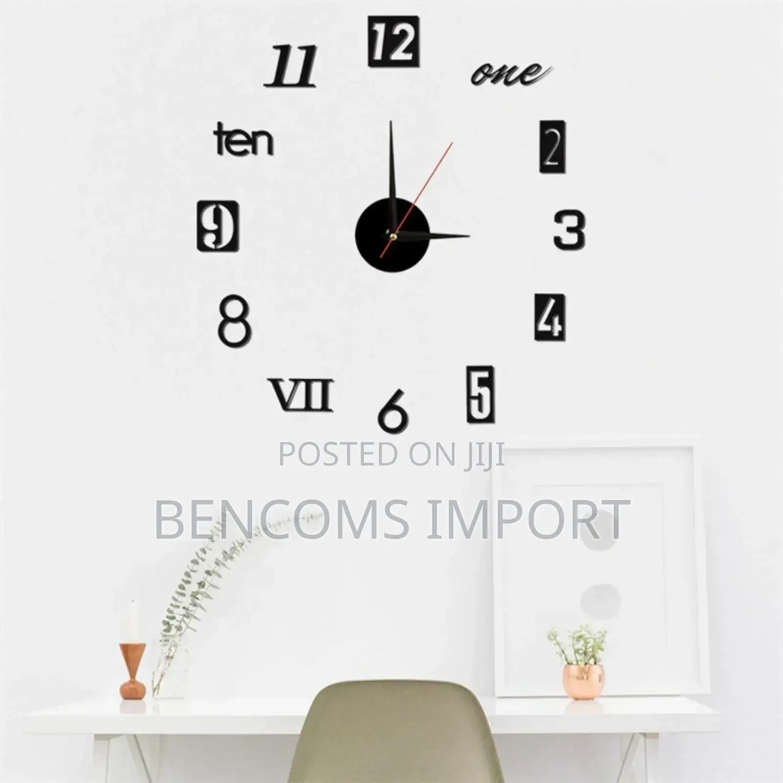 3d Wall Clock – Stylish, Elegant Functional!