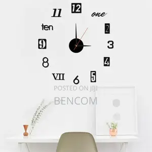 3d Wall Clock – Stylish, Elegant Functional!