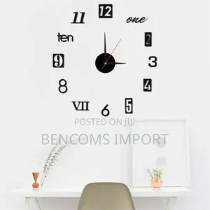 3d Wall Clock – Stylish, Elegant Functional!